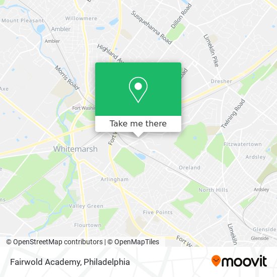 Fairwold Academy map