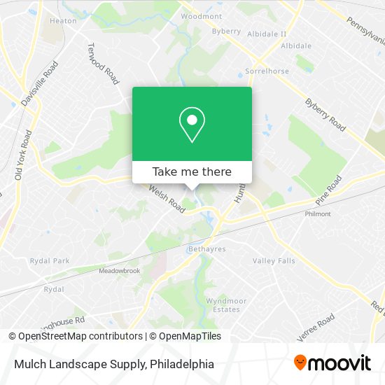 Mulch Landscape Supply map