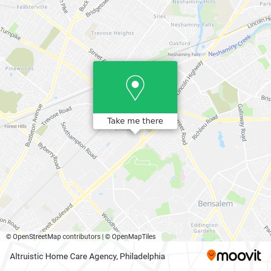 Altruistic Home Care Agency map