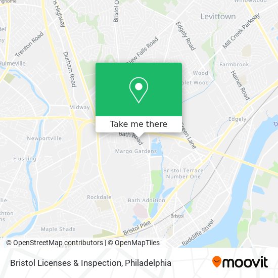 Bristol Licenses & Inspection map