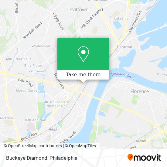 Buckeye Diamond map