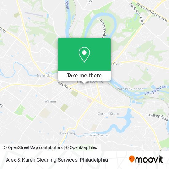 Alex & Karen Cleaning Services map