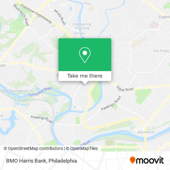 BMO Harris Bank map