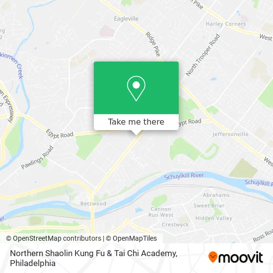 Northern Shaolin Kung Fu & Tai Chi Academy map