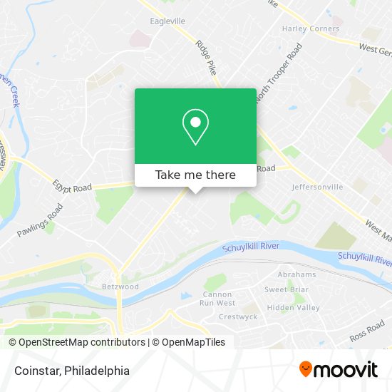 Coinstar map