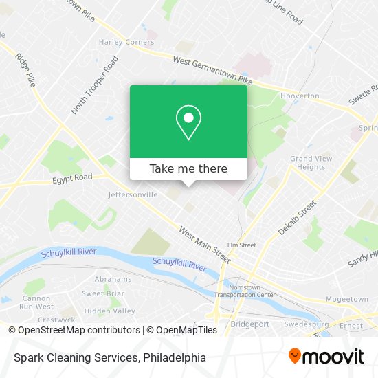 Spark Cleaning Services map
