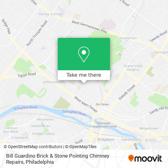 Mapa de Bill Guardino Brick & Stone Pointing Chimney Repairs