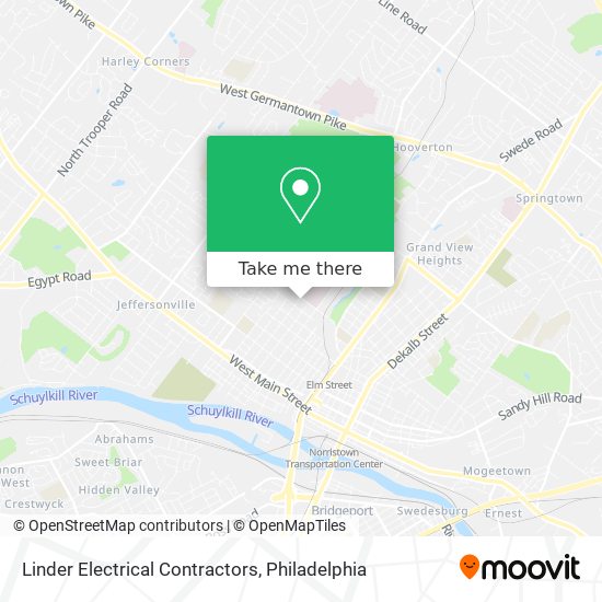 Linder Electrical Contractors map