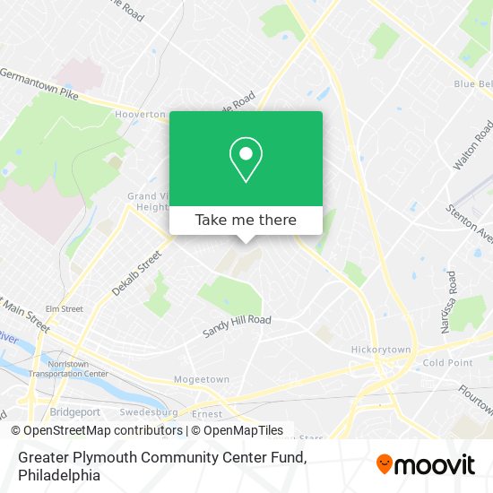 Mapa de Greater Plymouth Community Center Fund