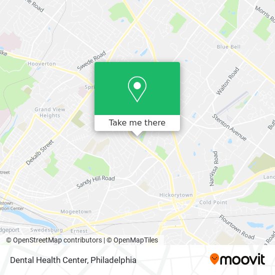 Mapa de Dental Health Center