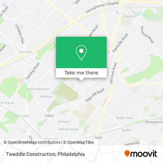 Tweddle Construction map