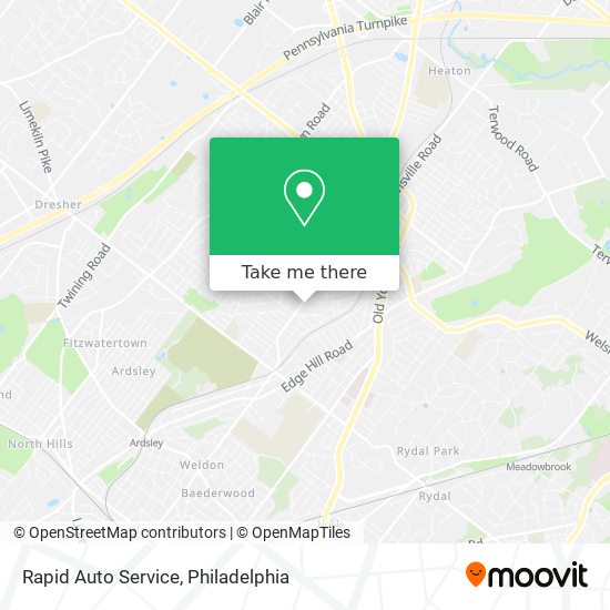 Rapid Auto Service map