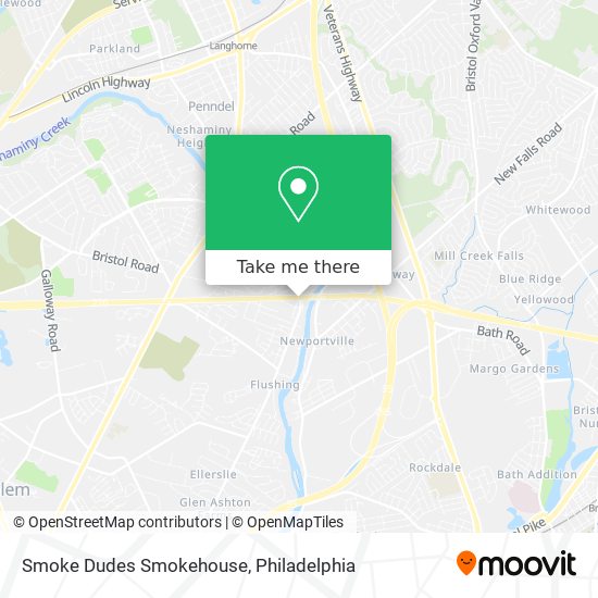 Mapa de Smoke Dudes Smokehouse