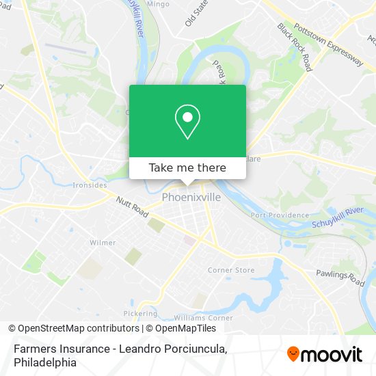 Farmers Insurance - Leandro Porciuncula map