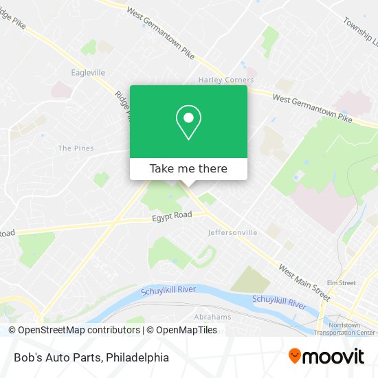 Mapa de Bob's Auto Parts