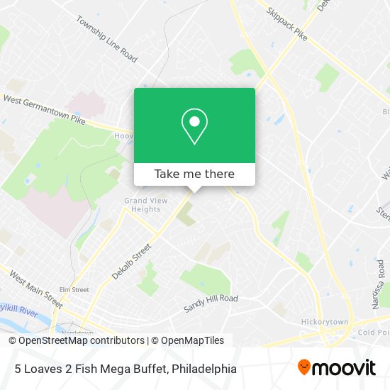Mapa de 5 Loaves 2 Fish Mega Buffet
