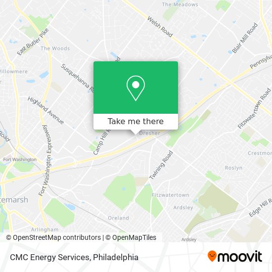 CMC Energy Services map