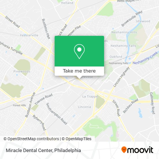 Miracle Dental Center map