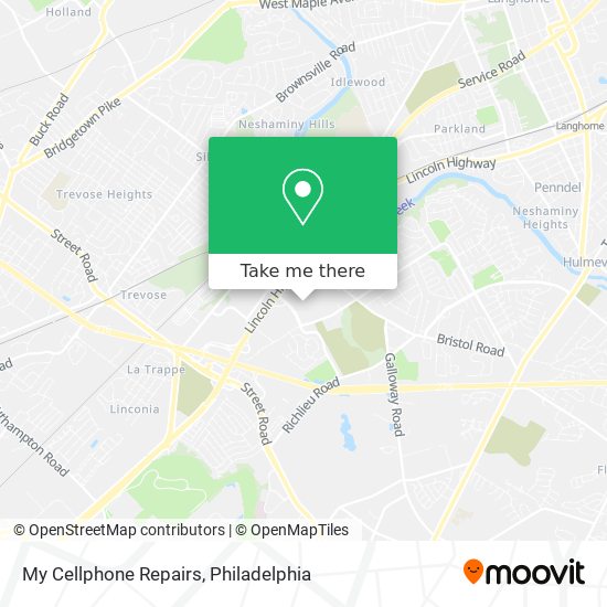 My Cellphone Repairs map