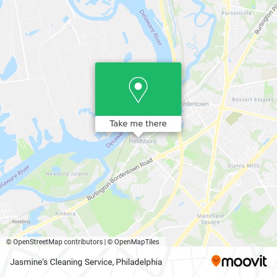 Mapa de Jasmine's Cleaning Service