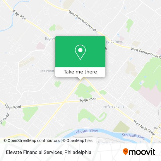 Elevate Financial Services map