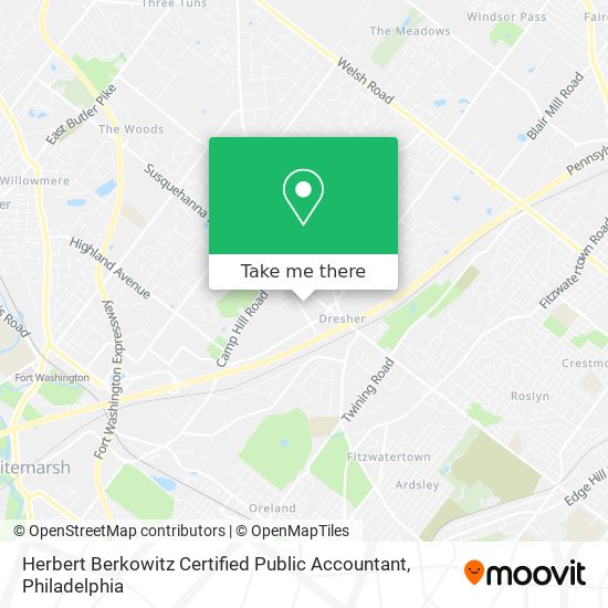 Mapa de Herbert Berkowitz Certified Public Accountant