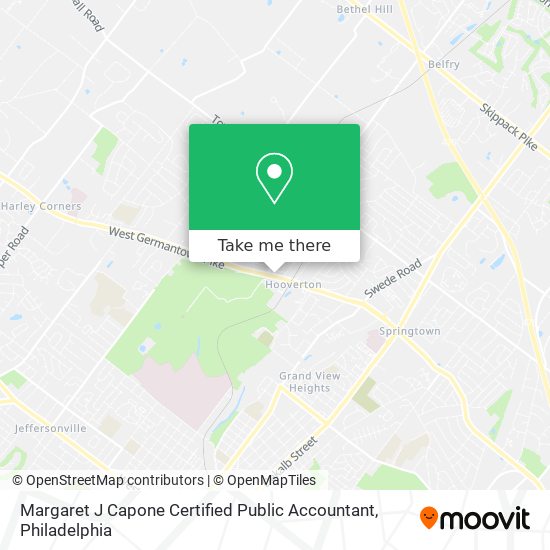 Margaret J Capone Certified Public Accountant map