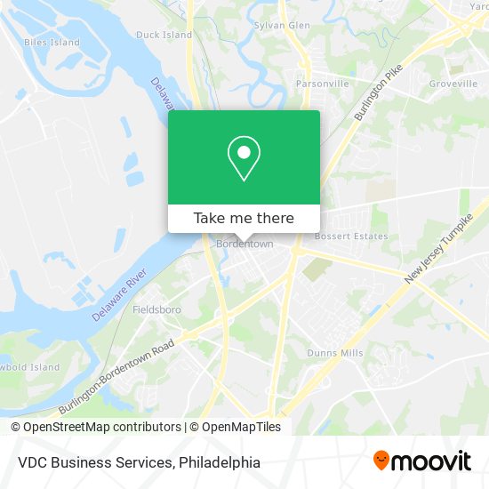 VDC Business Services map