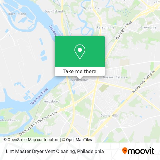 Lint Master Dryer Vent Cleaning map