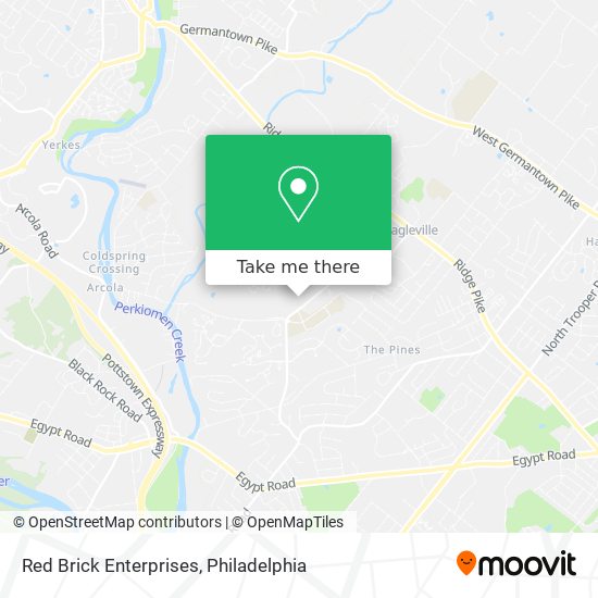 Red Brick Enterprises map