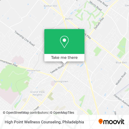 Mapa de High Point Wellness Counseling