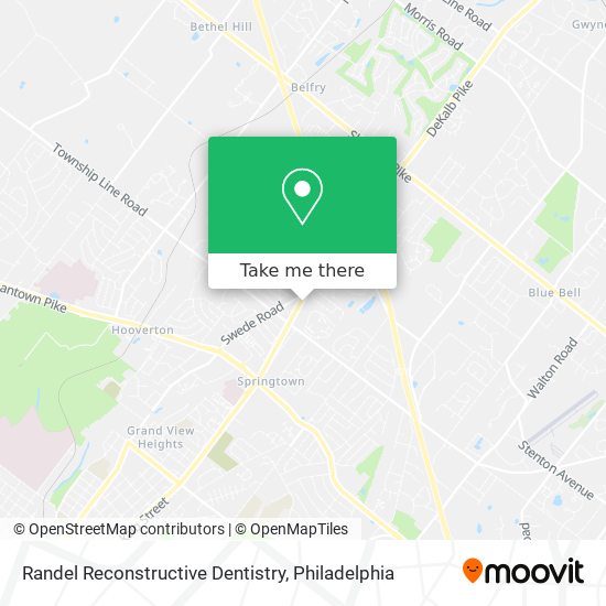 Randel Reconstructive Dentistry map