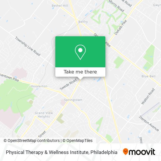 Mapa de Physical Therapy & Wellness Institute