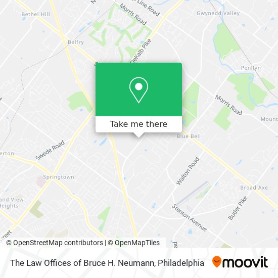 Mapa de The Law Offices of Bruce H. Neumann