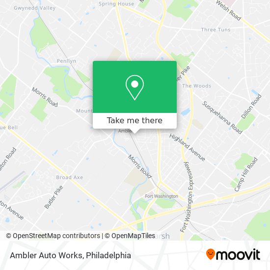 Mapa de Ambler Auto Works