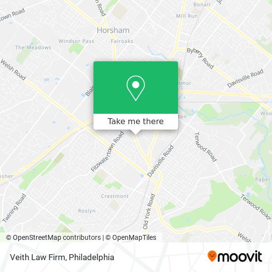 Veith Law Firm map
