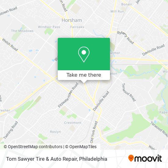 Tom Sawyer Tire & Auto Repair map