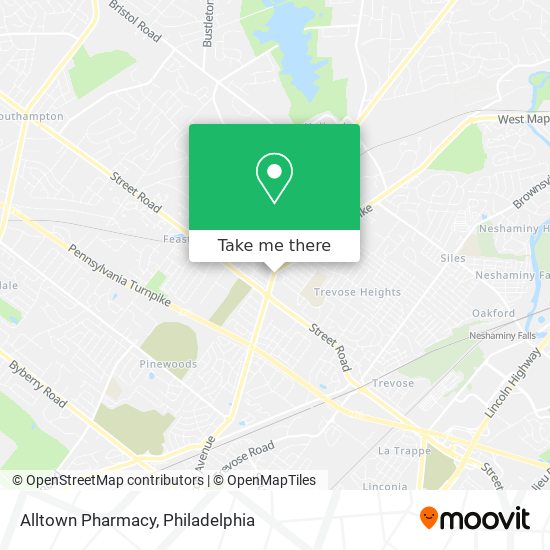 Alltown Pharmacy map