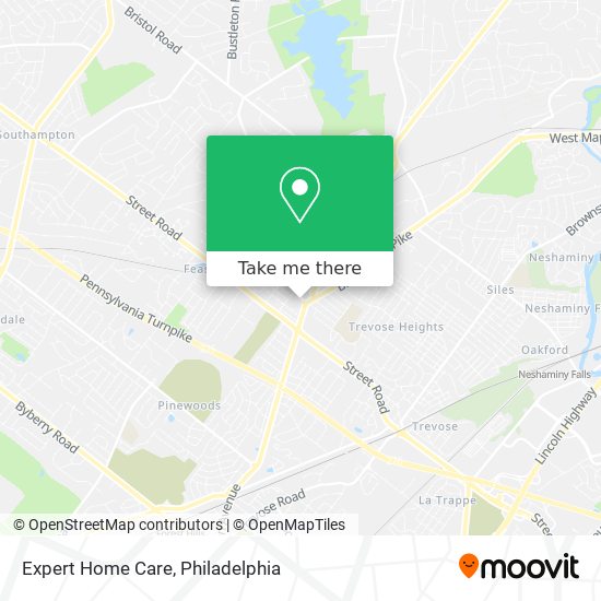 Mapa de Expert Home Care