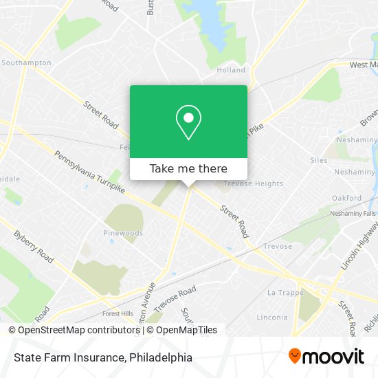 State Farm Insurance map