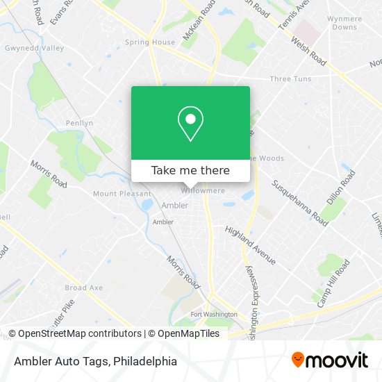Ambler Auto Tags map