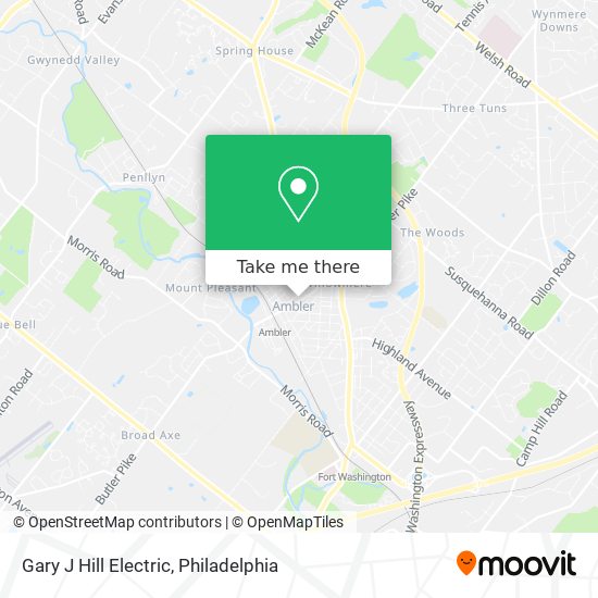 Gary J Hill Electric map