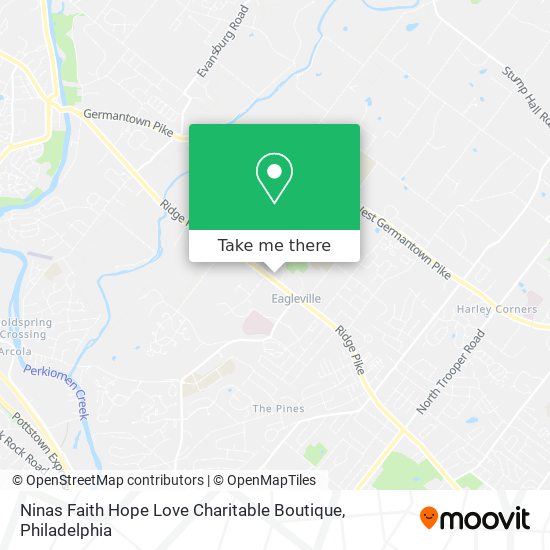 Ninas Faith Hope Love Charitable Boutique map