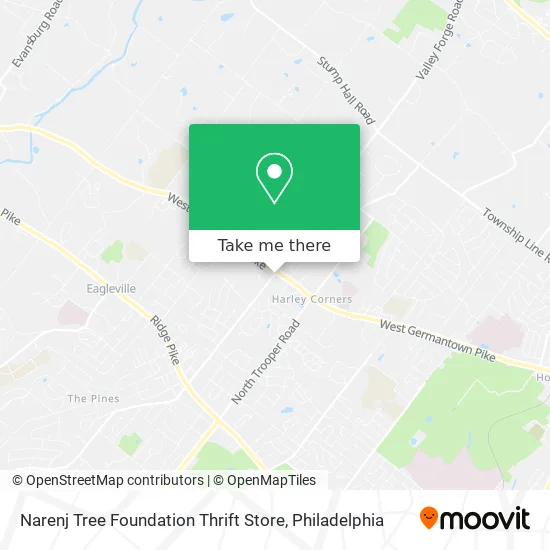 Narenj Tree Foundation Thrift Store map