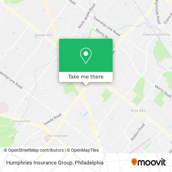 Humphries Insurance Group map