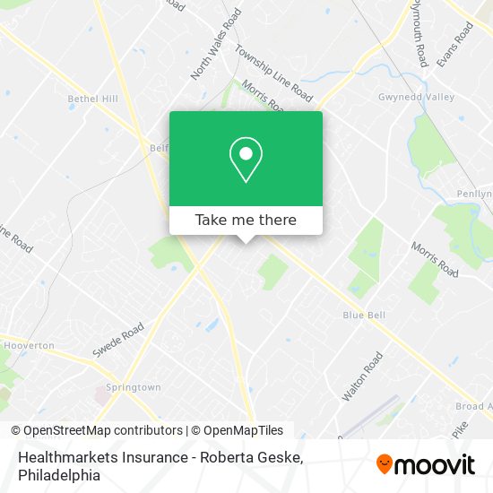 Healthmarkets Insurance - Roberta Geske map