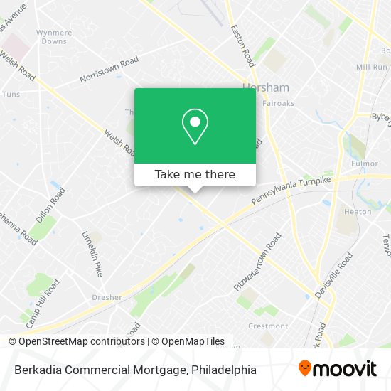 Berkadia Commercial Mortgage map