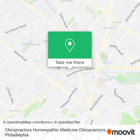 Chiropractors Homeopathic Medicine Chiropractors map