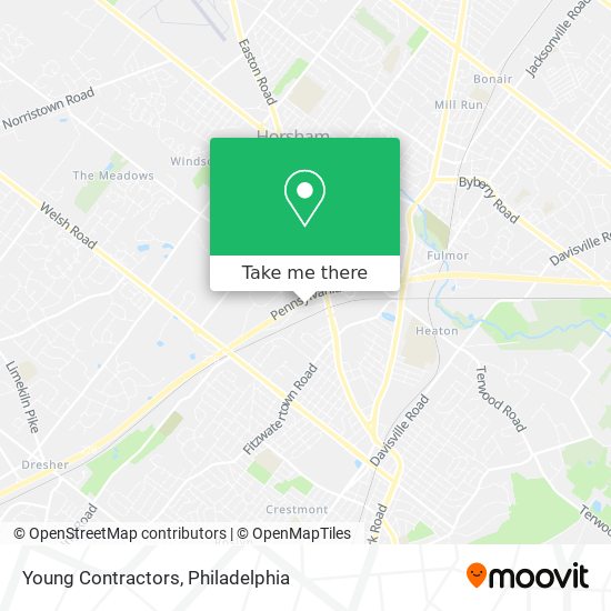 Young Contractors map