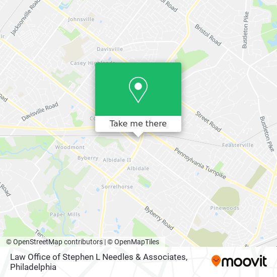 Law Office of Stephen L Needles & Associates map